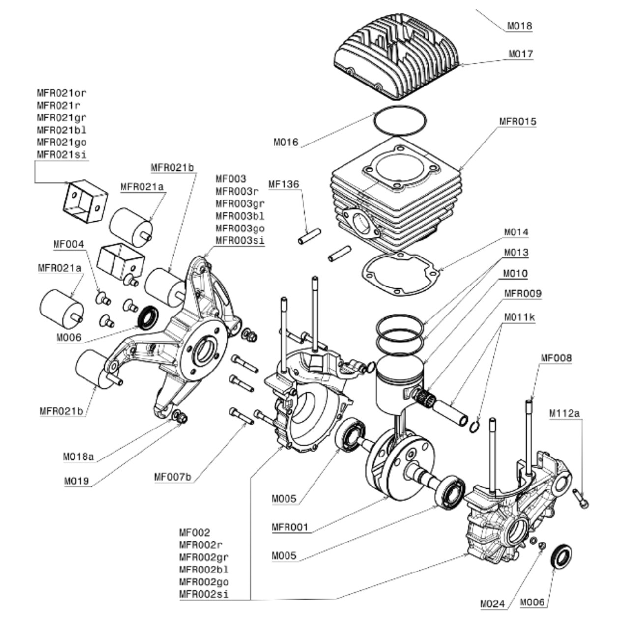 Vittorazi Parts